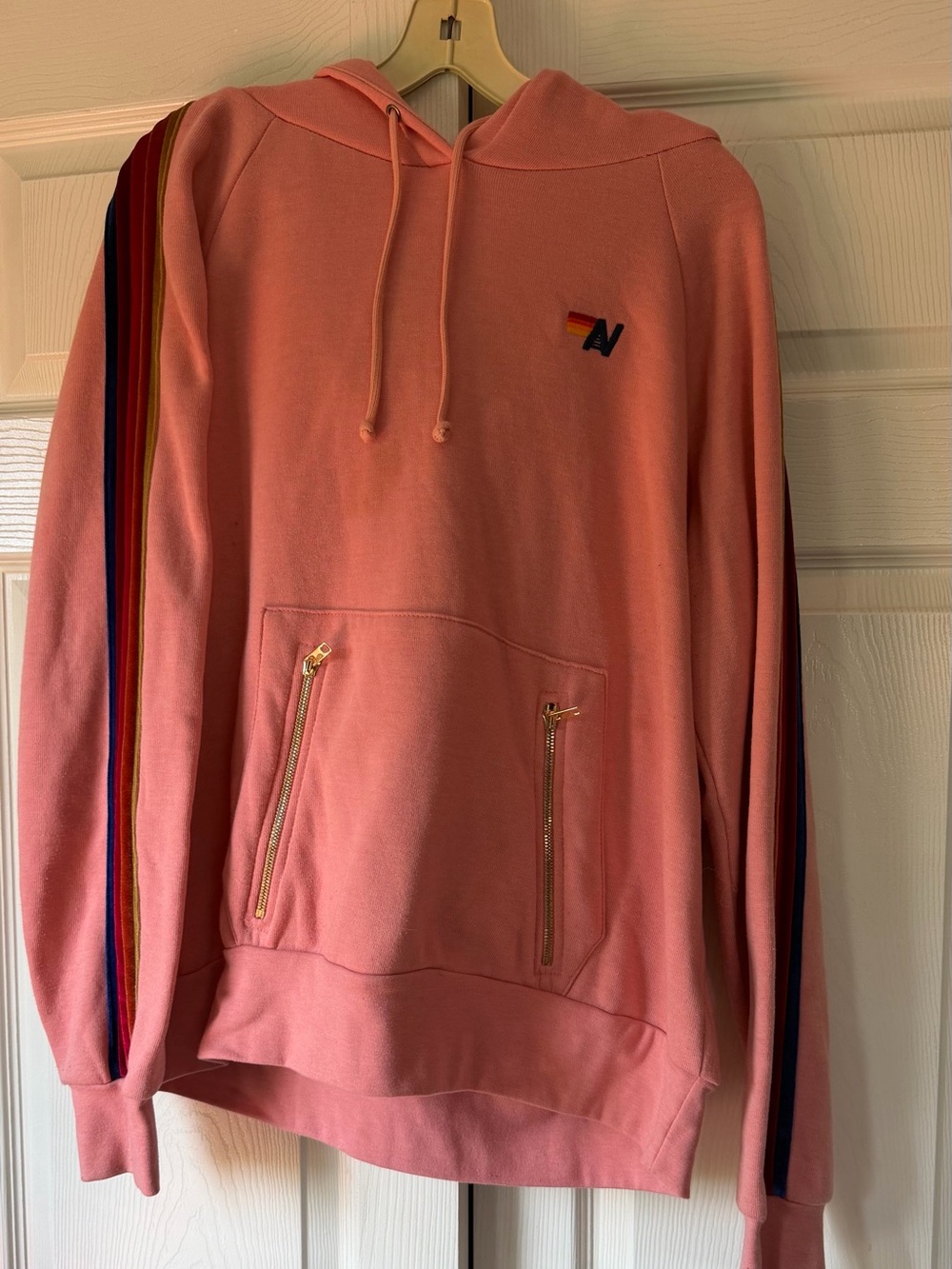 Pink aviator nation matching set Pink and velvet